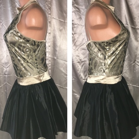 Ballet Gold Baroque Leotard Tutu princess Dress - Picture 3 of 7